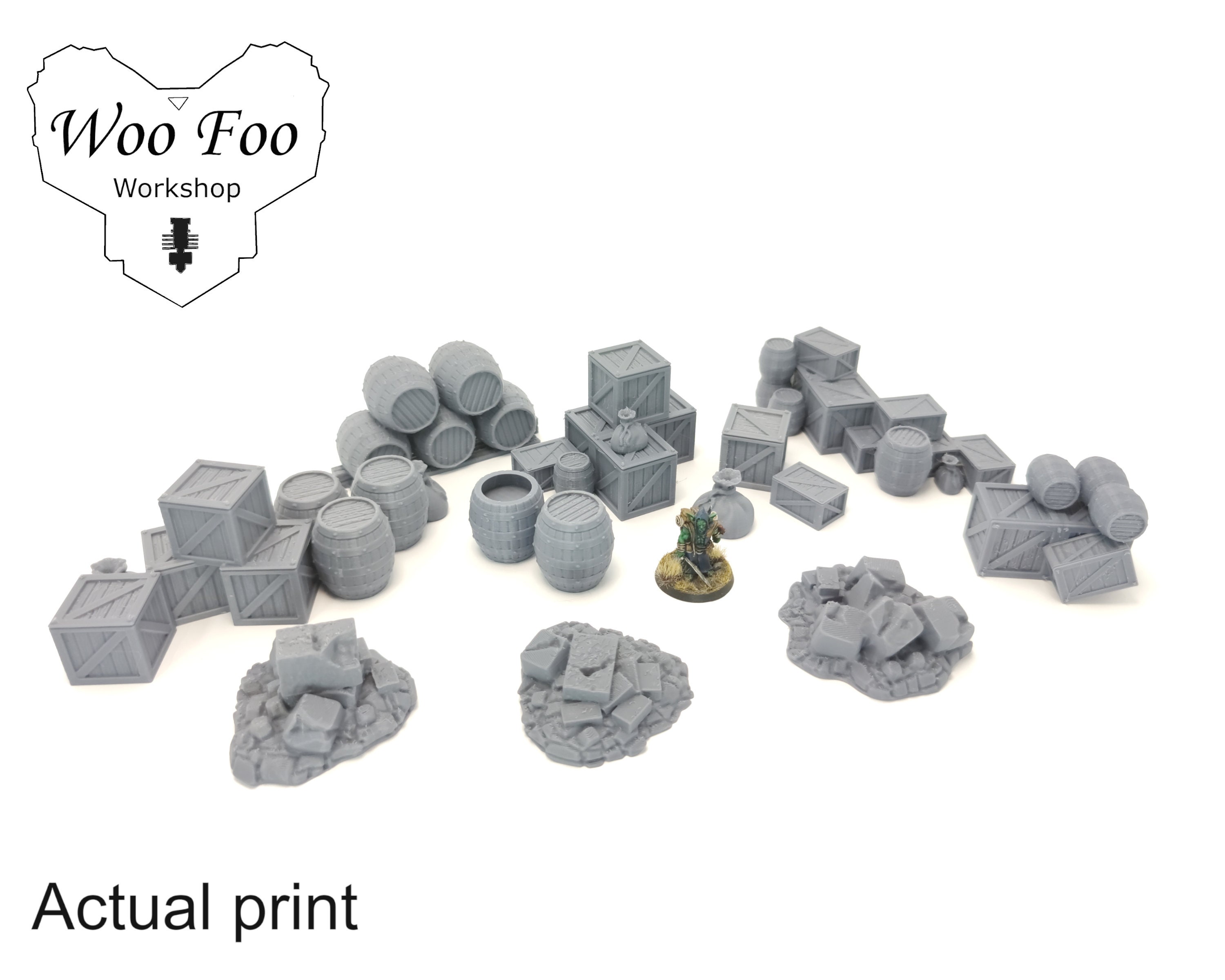 Stormguard Rubble and Cargo 3D Printed Scatter Terrain - Etsy