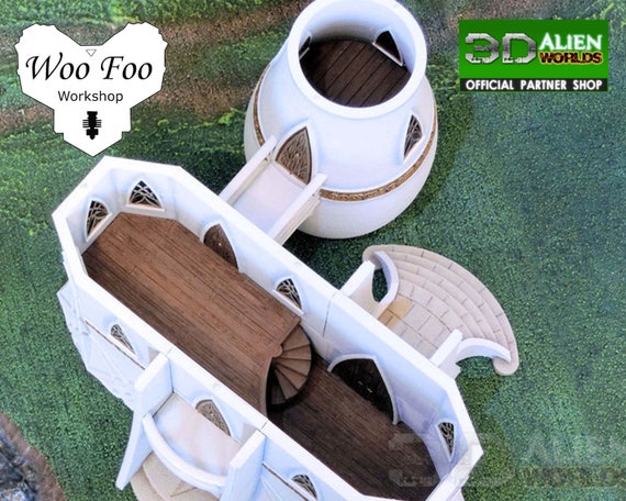 2 XXXL Alien Capillary Towers - Terrain scenery
