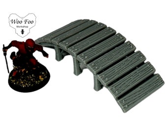 Span Bridge 3D gedrucktes Japanisches Samurai-Gelände 32 mm - Nippon Saga