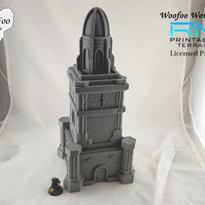 Stormguard Modular Tower 3 fantasy terrain 3d printed 28mm - RM Studios
