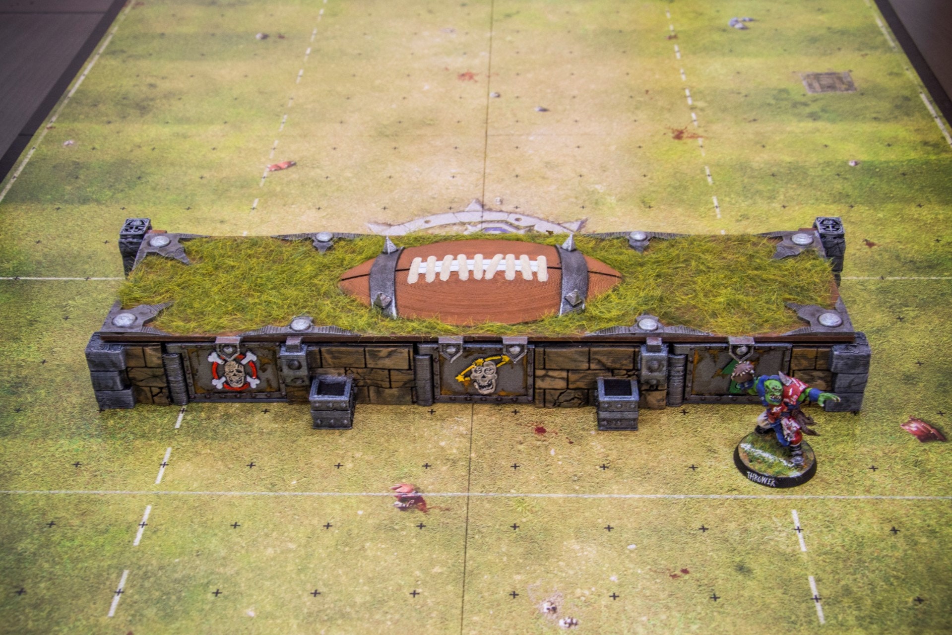 Blood Bowl Dugout 3D printed terrain Fantasy football 28mm | Etsy