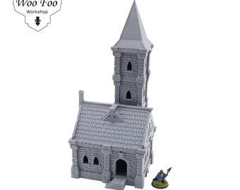 ulvheim-tower-house - Fantasy and medieval Wargaming Terrain 3D Printed - Code2