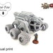 Ladder Set 3D Printed 28mm Fantasy Terrain RM Studios - Etsy