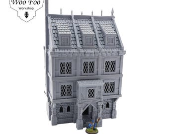 Ulvheim Inn - Fantasy and medieval Wargaming Terrain 3D Printed - Code2