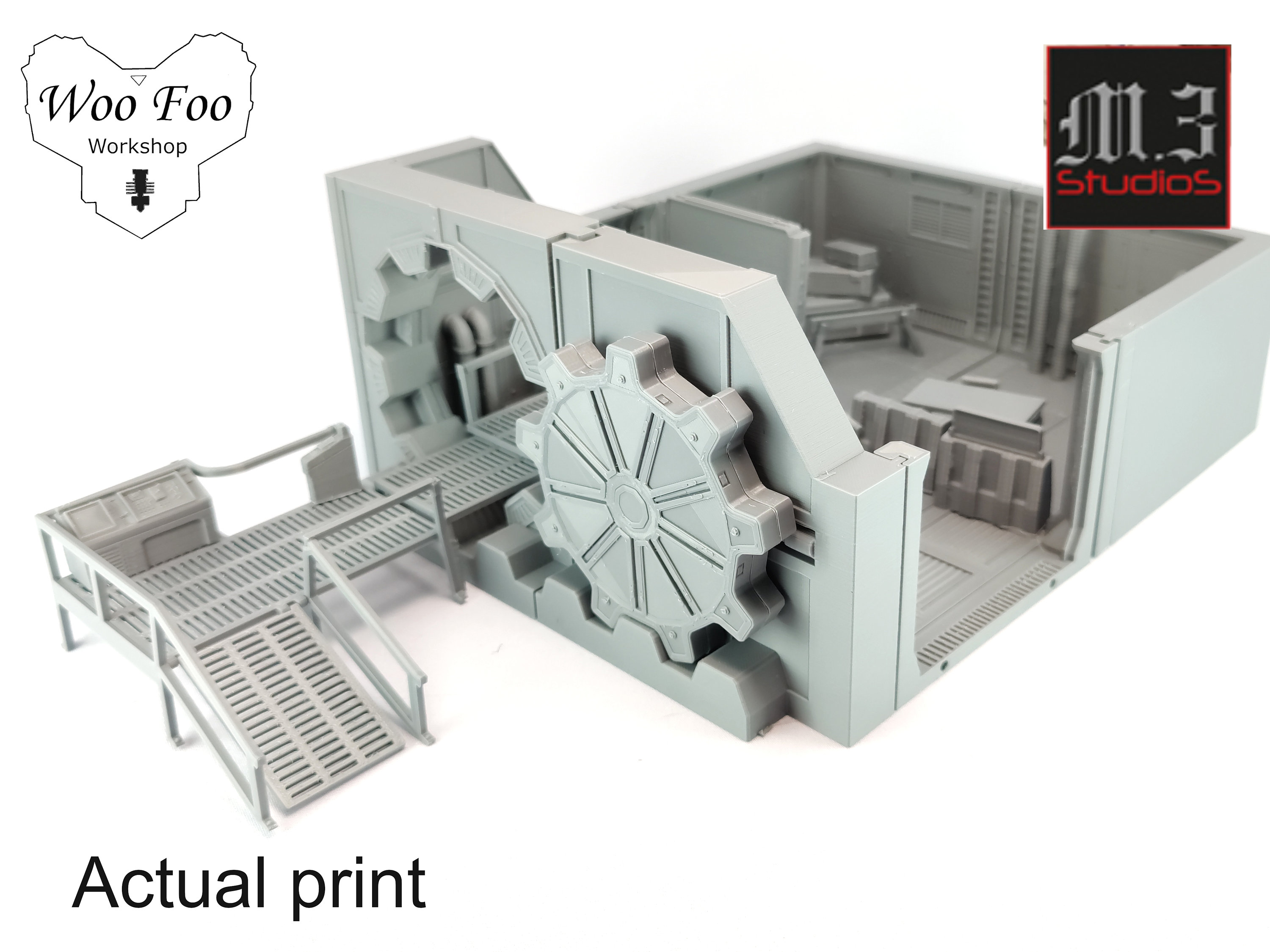 Fallout Wasteland Warfare Vault Entrance 3D Printed gaming Etsy