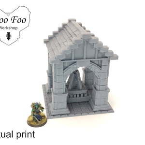 Stormguard Signal Beacon 3D printed Scatter Terrain, Fantasy