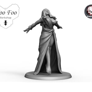 Batalla de las Termópilas - Spartan Phytia 32 mm miniatura de resina impresa en 3D