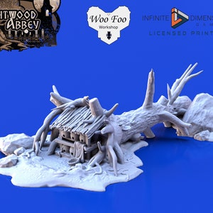 Wightwood Abbey Apiary 3D printed Scatter Terrain - Infinite Dimensions
