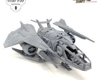 Sci Fi Vortex Spaceship scatter terrain 32mm wargaming - Dragons Rest