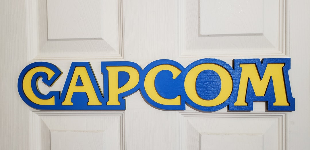Large Custom Capcom Game Room Arcade Sign for 1up or Mancave - Etsy