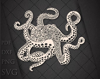 Free Free 166 Octopus Mandala Svg Free SVG PNG EPS DXF File