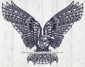 Download Mandala Eagle Svg Etsy PSD Mockup Templates