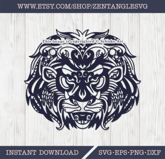 Download Lion Head Svg Lion Mascot Svg Zentangle Mandala Svg Etsy Yellowimages Mockups