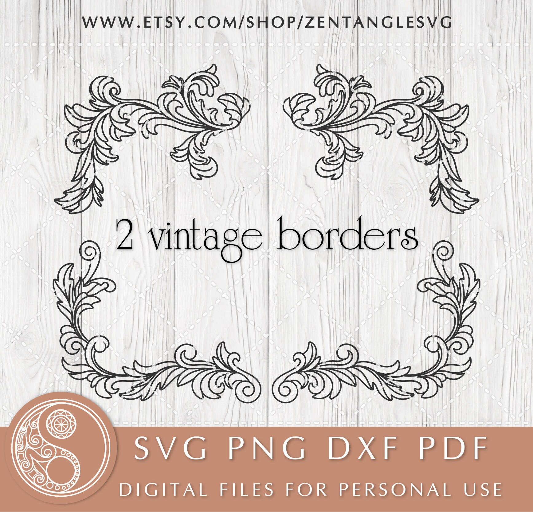 SVG Borders For Cricut