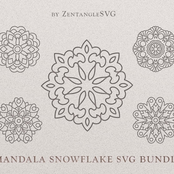 Snowflake Svg. Snow flake Svg. Snowflake Svg bundle. Cricut, Silhouette cut file. Svg, Png, Dxf files for printing, cutting, engraving files