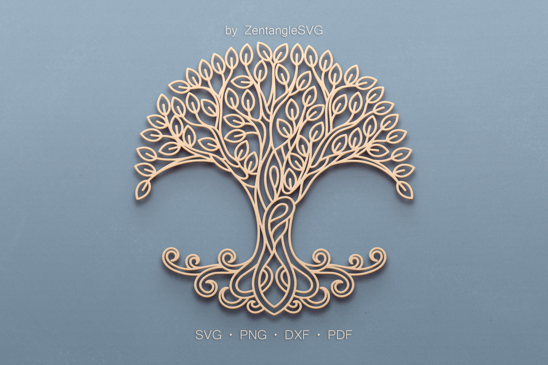 Tree of Life Svg. Digital SVG PNG DXF for Laser Cut, Paper Cut, Cricut ...