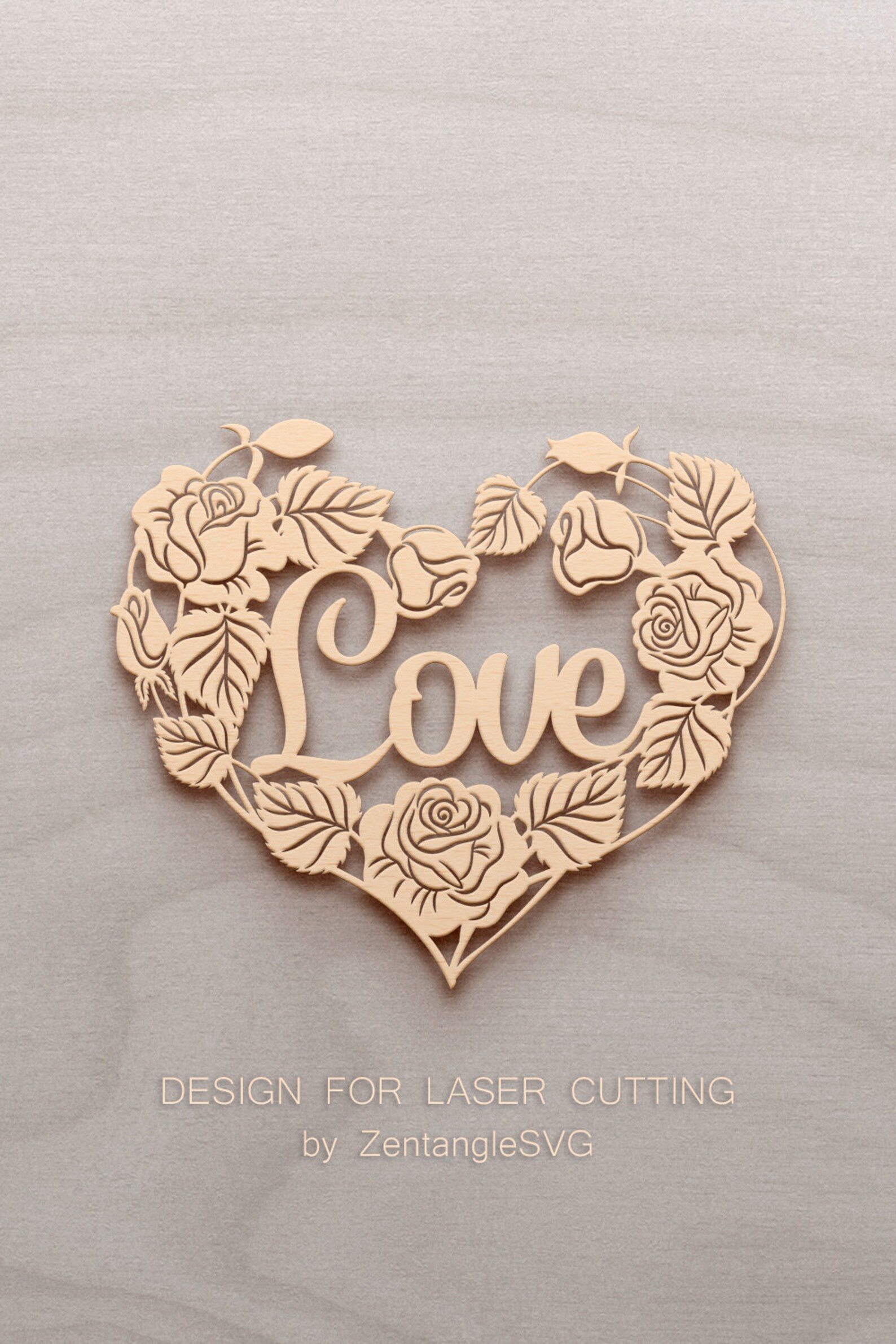Love Heart Svg. Digital SVG PNG DXF for Laser Cut, Paper Cut, Cricut ...
