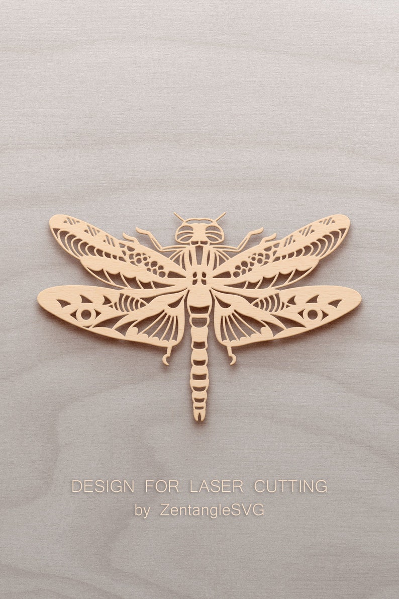 Dragonfly Svg. Digital SVG PNG DXF for Laser Cut, Paper Cut, Cricut ...