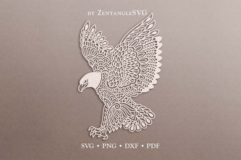 Eagle Svg. Digital SVG PNG DXF for Laser Cut, Paper Cut, Cricut ...