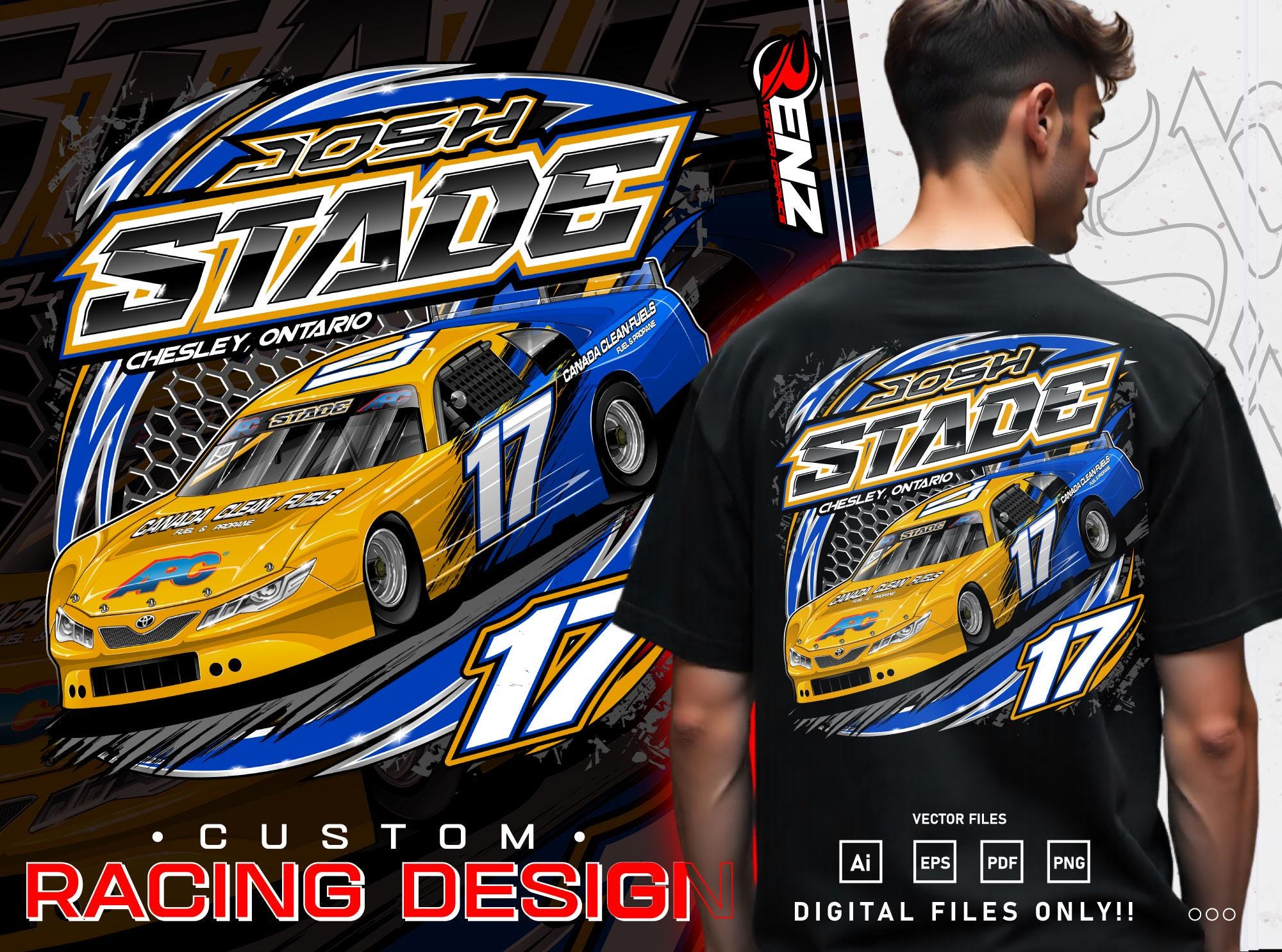 Custom Racing Shirt Design: Dirt Car, Drag Car, Truck (digital File) - Etsy