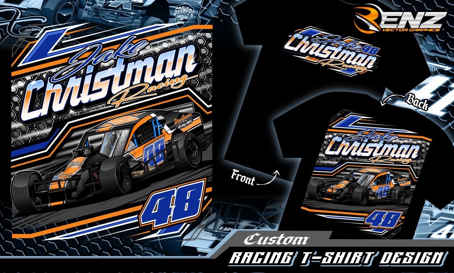 Etsy Racing Designs Custom Racing T-shirt Design: Personalized Motorsport Apparel (digital ...