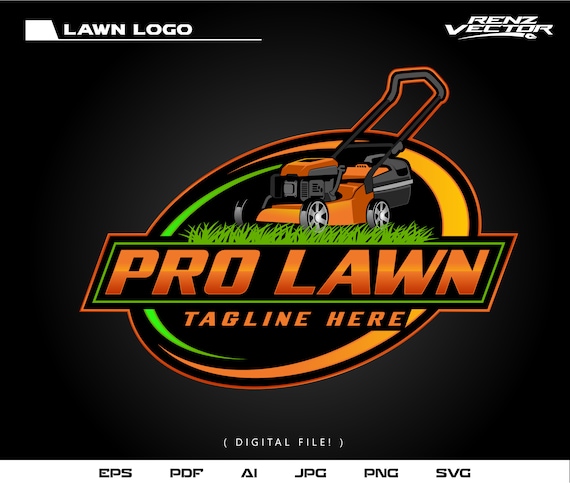 Mowing Logo Lawn Mower Logo Tractor Machinery Mow Etsy berry-s-saw-and-mower-lupon-gov-ph