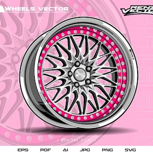 ruedas vector svg, ruedas svg, ruedas de coche, ruedas de coche de velocidad