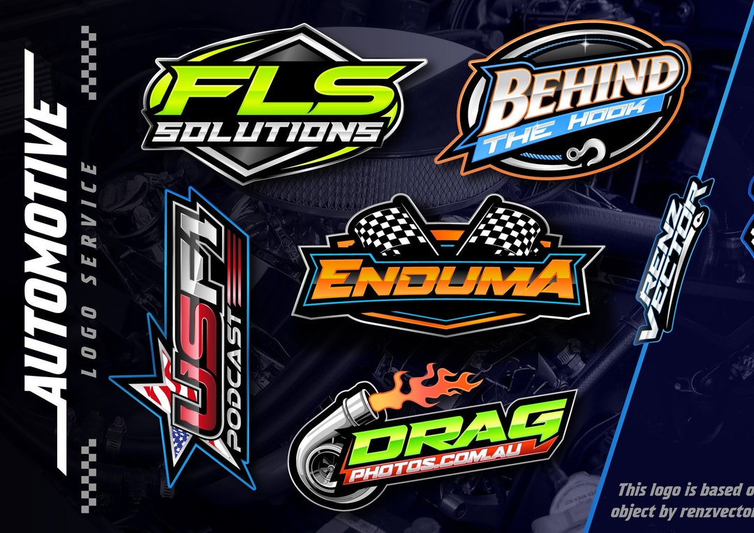 Custom Automotive Logo Design: Car, Racing, Sport Vehicle - Etsy