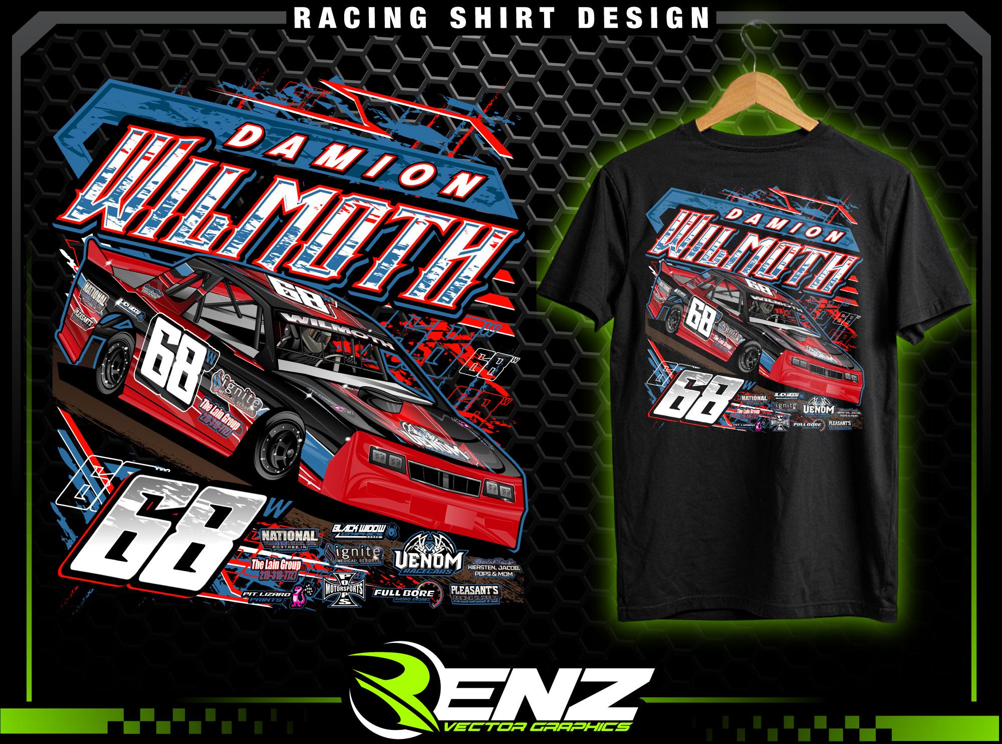 Simple Racing Shirts Custom Racing Shirt Design - Etsy