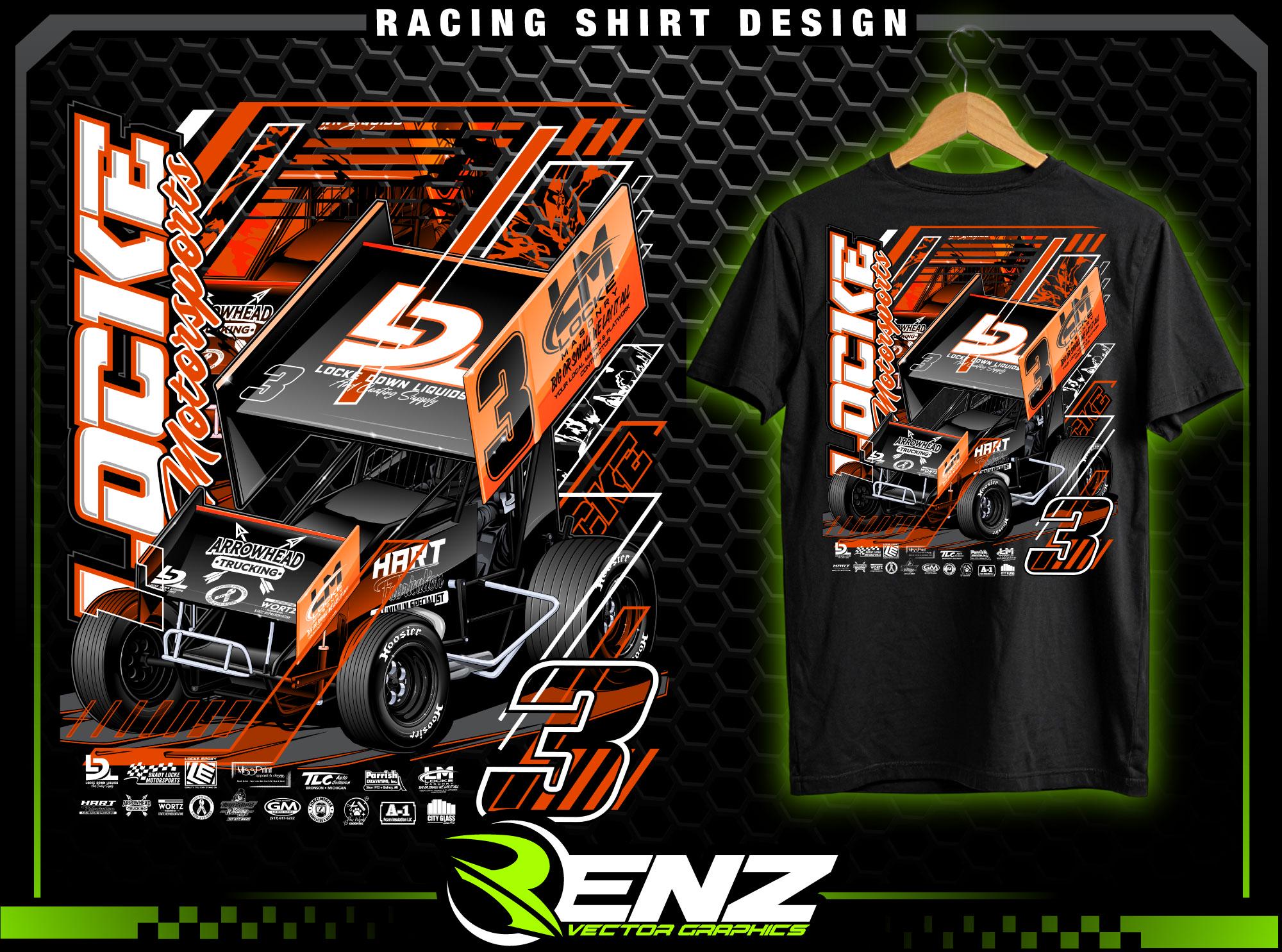Custom Racing Shirt Design - Etsy