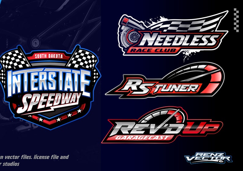 Logos With Racing Homage Custom Automotive Logo Design: Car, Racing, Sport Vehicle - Etsy