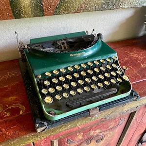 Remington Typewriter With Case - Etsy