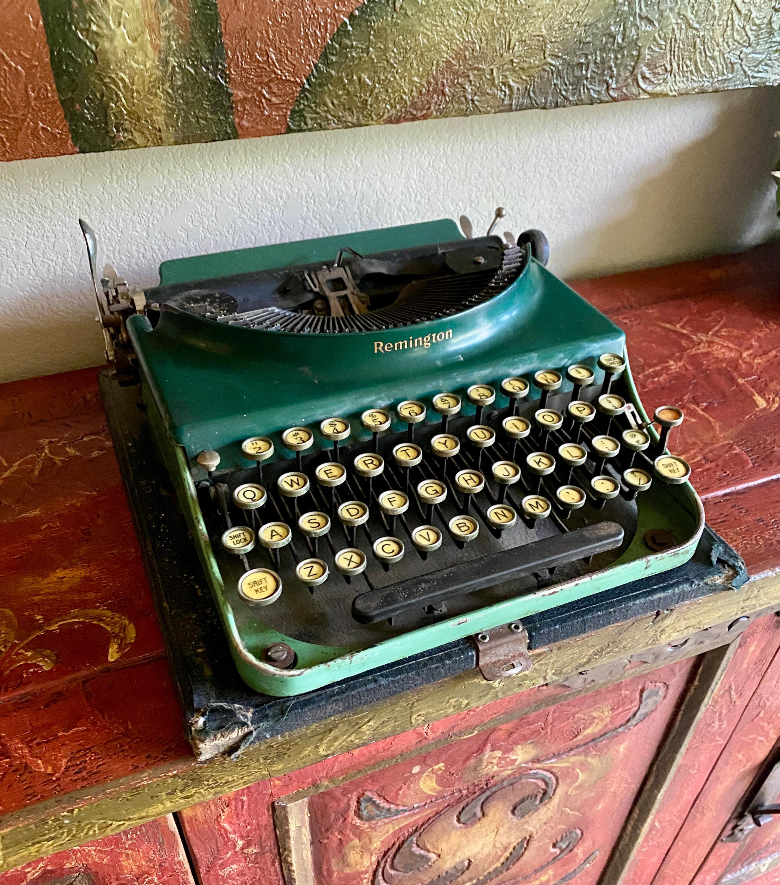 Antique Remington Typewriter - Etsy