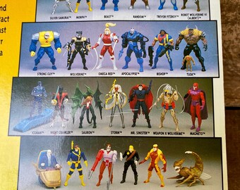 Vintage 1992 Toy Biz Rogue X-men Figure MOC Sealed Power Uppercut