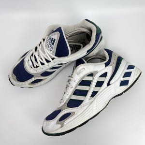 adidas gazelle silver green womens Vintage Adidas Response Sneakers US 8 – dla dushy