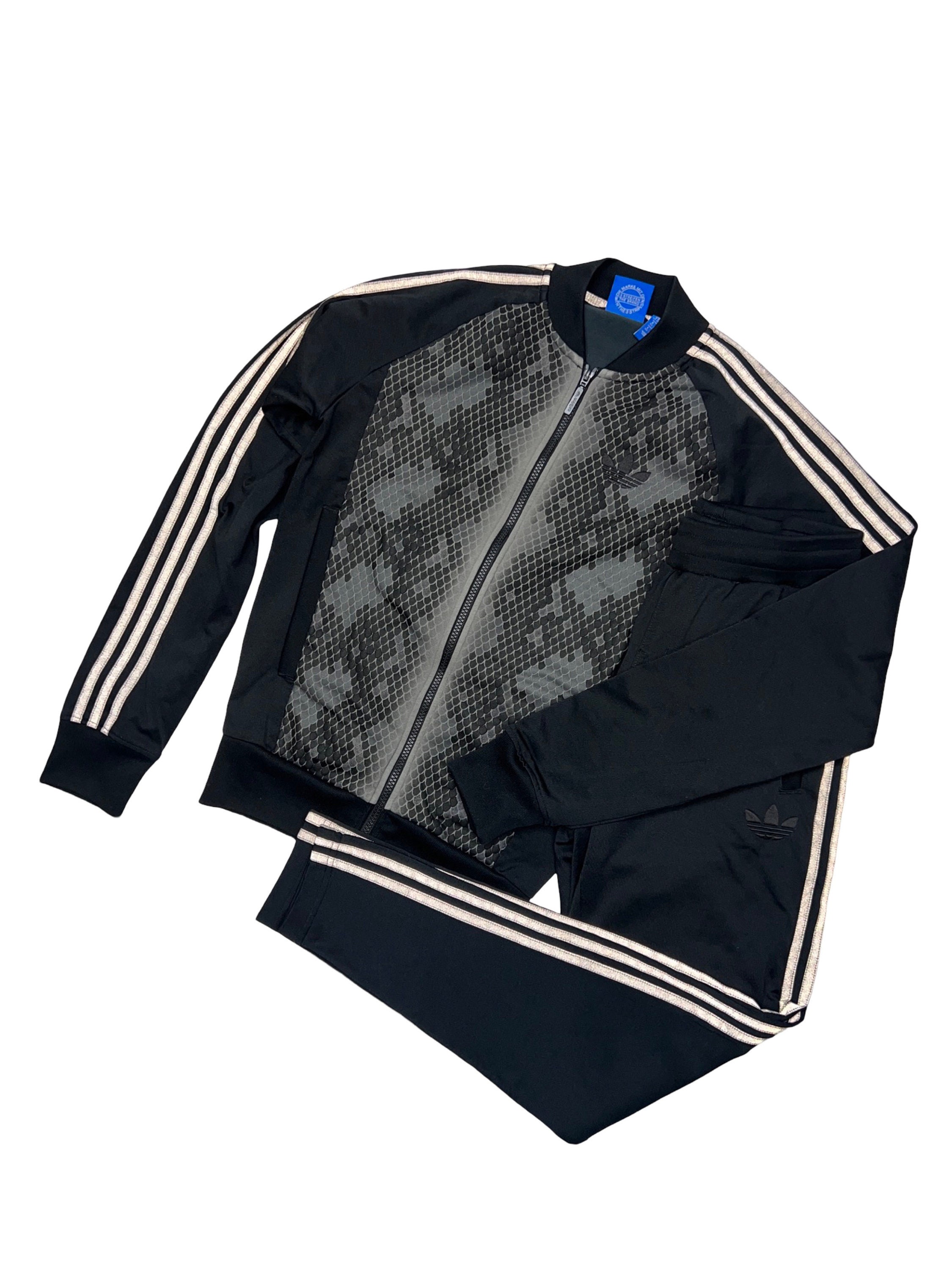 adidas アディダス　Snake TrackTop スネーク トラックトップ Adidas Originals Trefoil Snake Snake Pattern Reflective