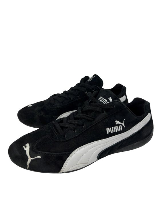 Y2K Puma Speedcat Black Suede Sneakers Futurecat Trending