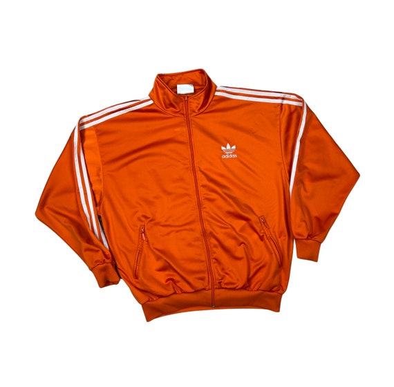 MT】80s〜90s adidas orange TRACK JACKET-