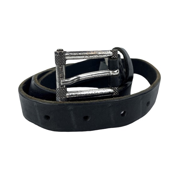 DIESEL y2k 00s Antique processing belt