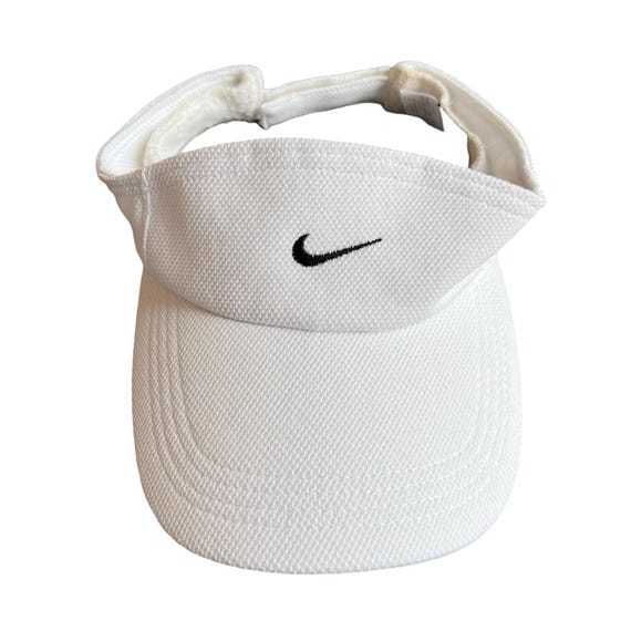 Swoosh Nike Visor White Custom Nike Dri-FIT Swoosh Performance