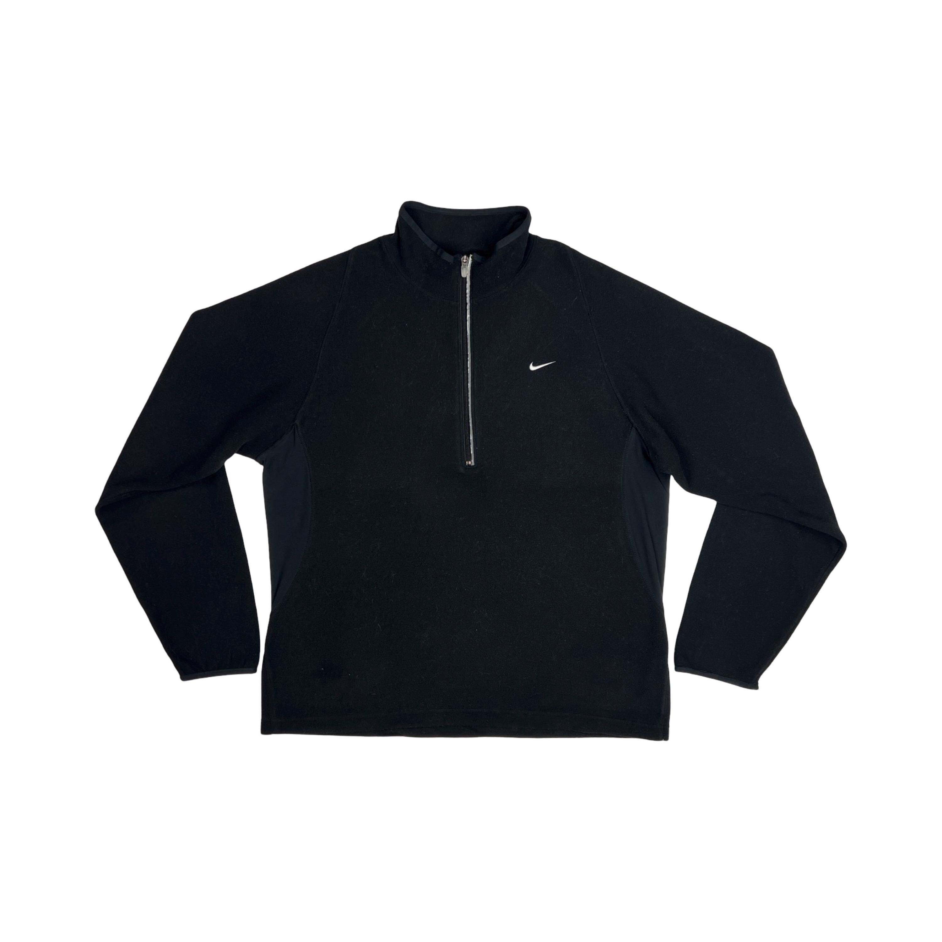 トップス 90s NIKE Half Zip Sweat Shirt M Vintage NIKE Sweatshirt 1/4 Zip Men's Size M Made in USA