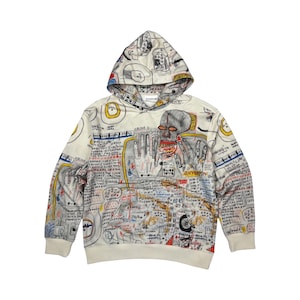 Jean Michel Basquiat Hoodie - Etsy Jean Michel Basquiat Hoodie - Etsy