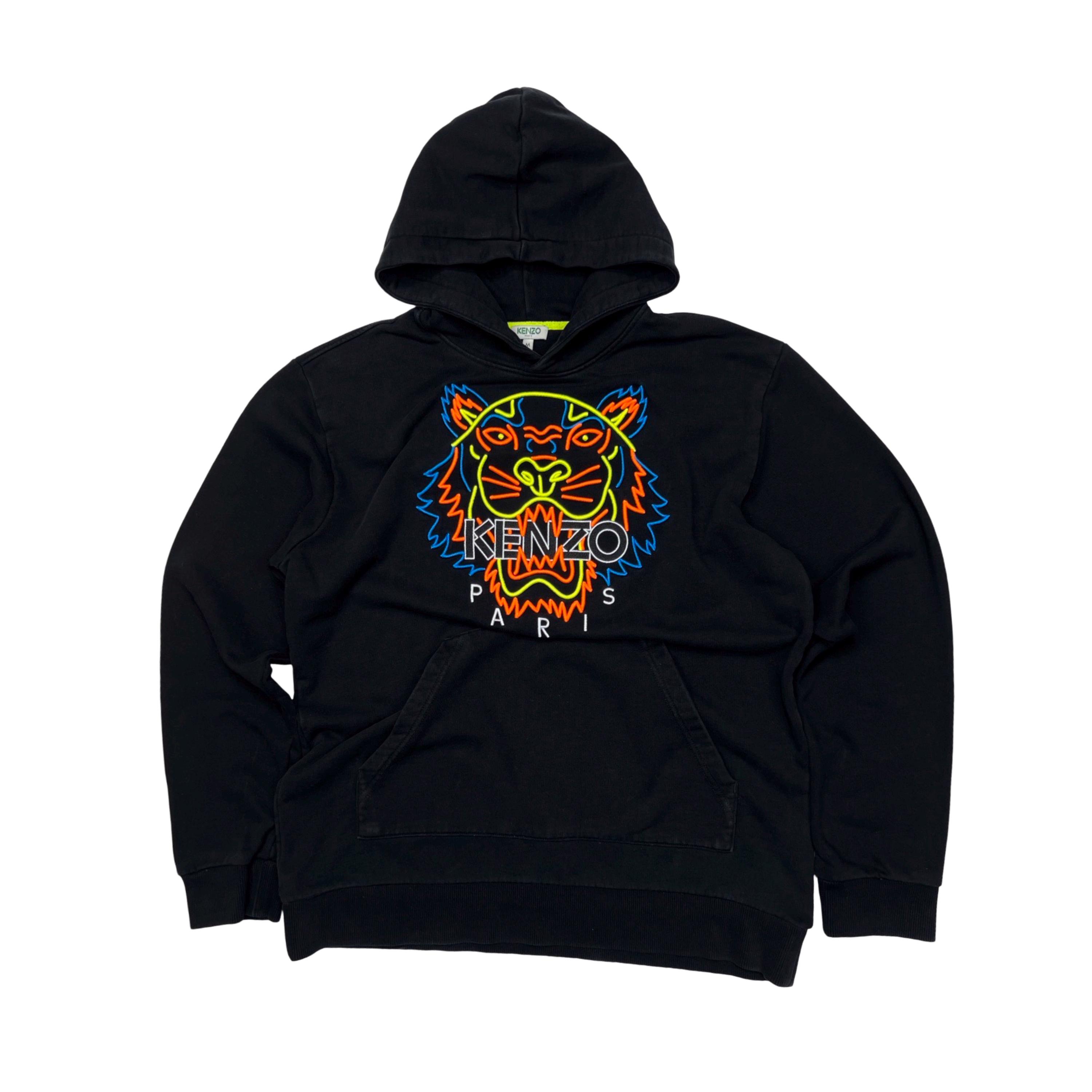 Cappuccio Felpa Kenzo Con Pelliccia Kenzo Tiger Italia