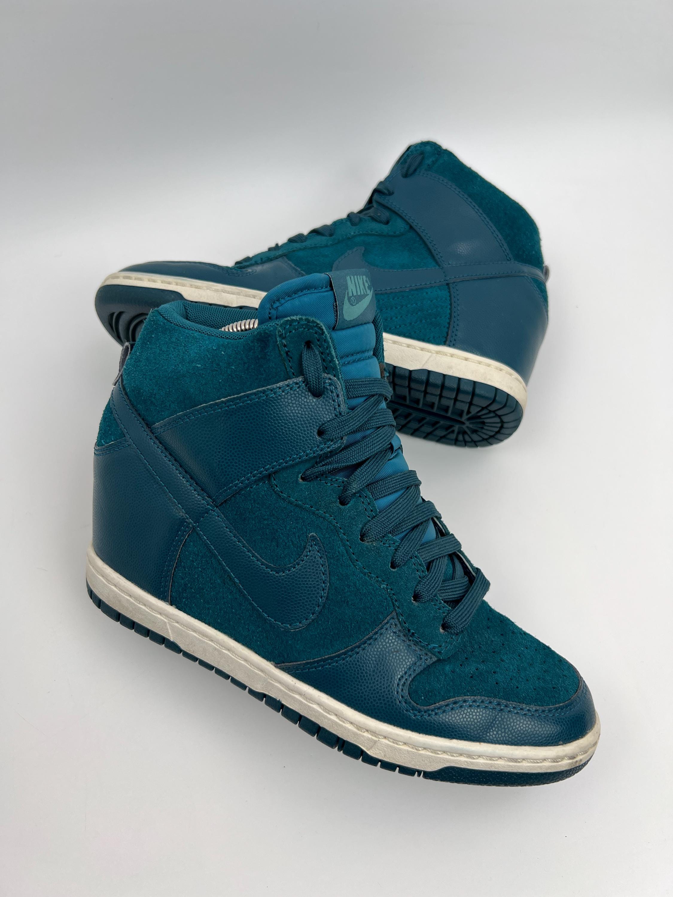 nike wedge high top sneakers