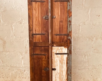 Rustic Reclaimed Wood Cabinet Armoire