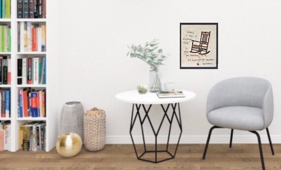 Worry is Like a Rocking Chair. It Gives You Something to Do, but