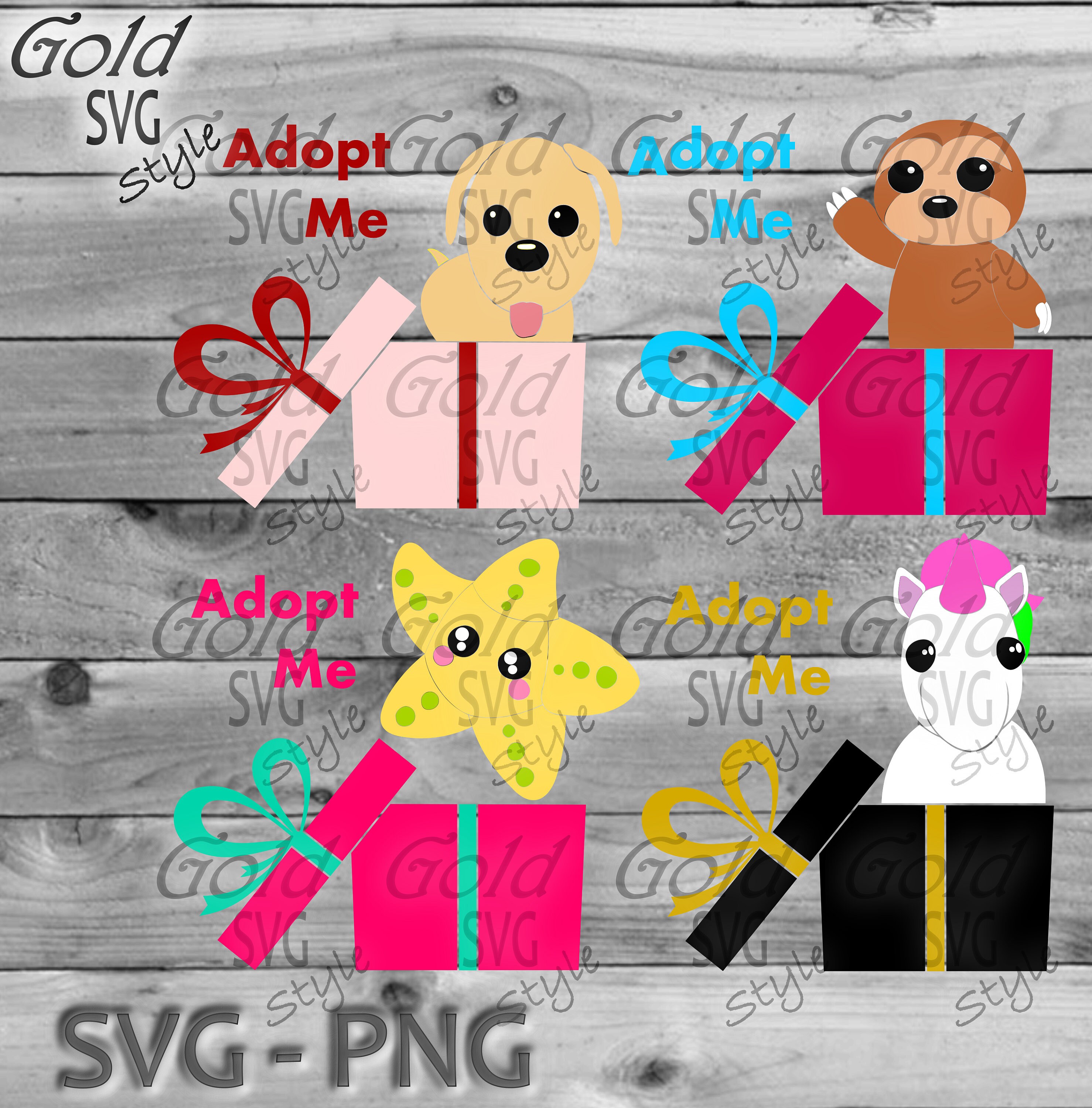 Adopt Me Gift Box Etsy