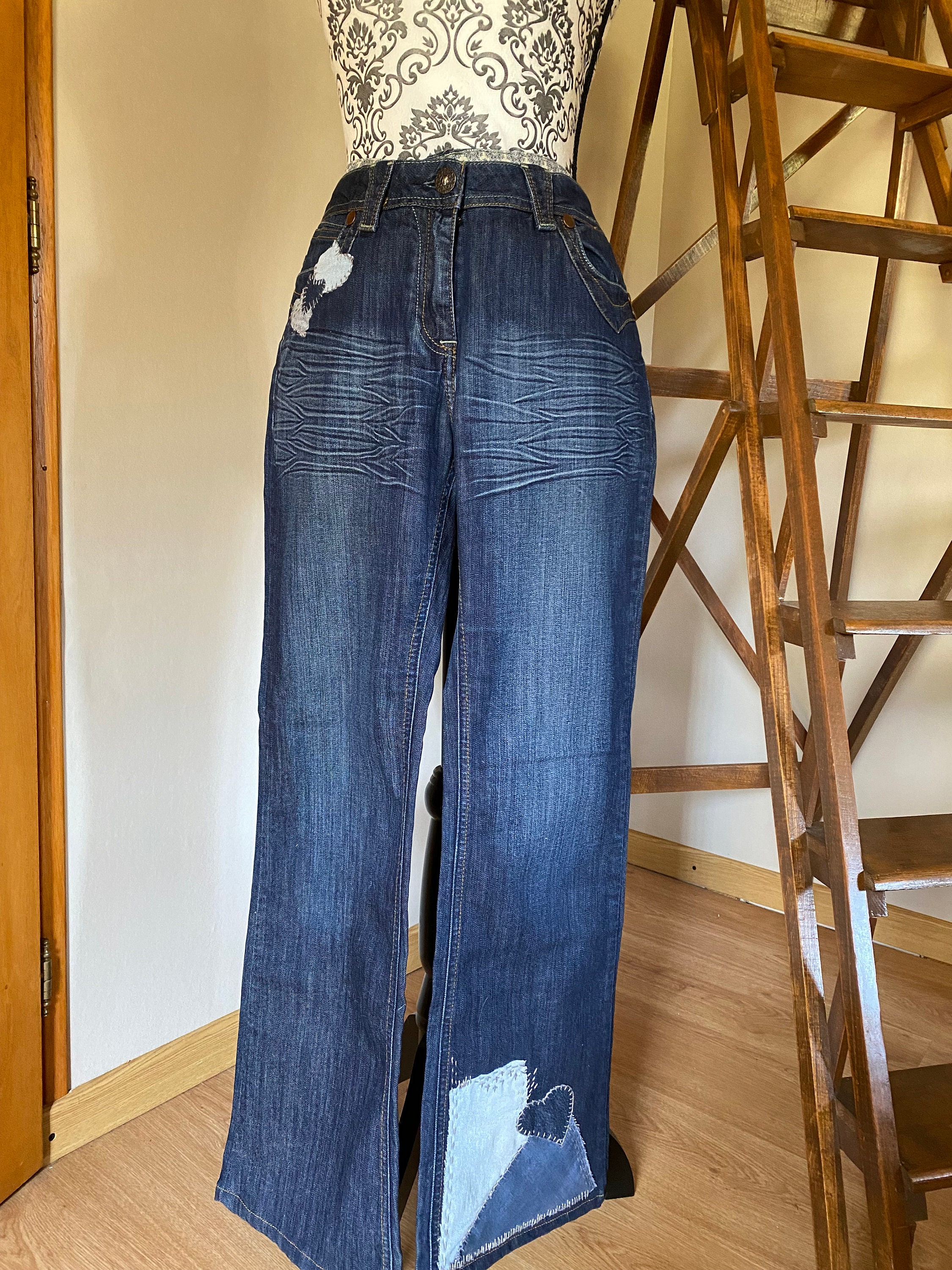 Jeans Jeans Custom Etsy Upcycled - / boro