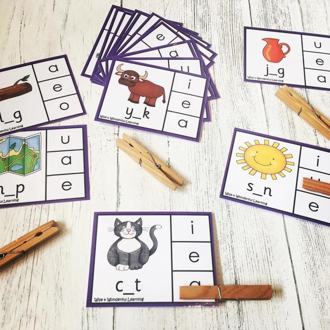 Cvc Words With Medial I Peg It vrogue.co