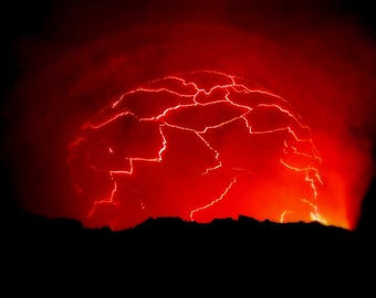 Lava Volcano Photography Digital Prints